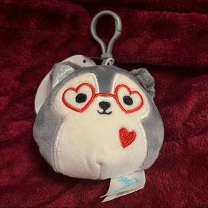 Ryan the Husky Squishmallow Clip-On Keychain